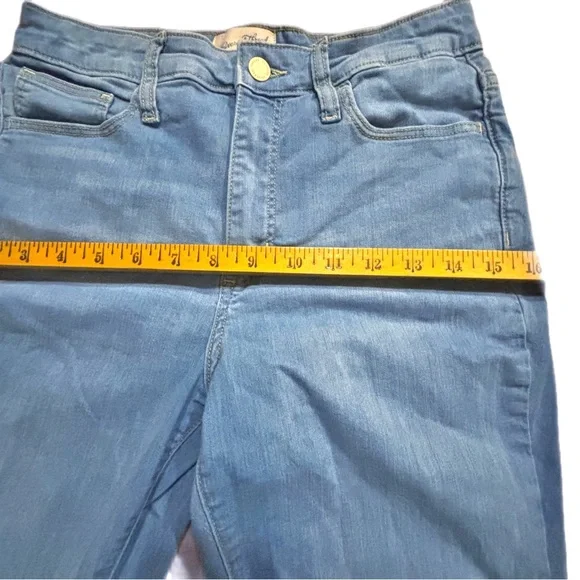 Universal Thread High Rise Skinny Jeans Light Blue Faded Women’s 6/28 Long - Picture 11 of 16